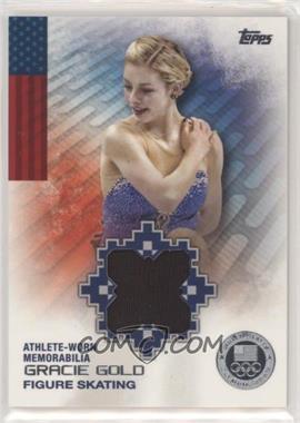 2014 Topps U.S. Olympic & Paralympic Team and Hopefuls - Olympic Relics - Silver #OR-GG - Gracie Gold /50