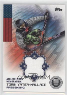 2014 Topps U.S. Olympic & Paralympic Team and Hopefuls - Olympic Relics - Silver #OR-TYW - Torin Yater-Wallace /50