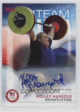 2016 Topps U.S. Olympic & Paralympic Team and Hopefuls - [Base] - Autographs #17 - Holley Mangold