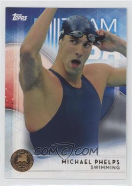 2016 Topps U.S. Olympic & Paralympic Team and Hopefuls - [Base] - Bronze #1 - Michael Phelps