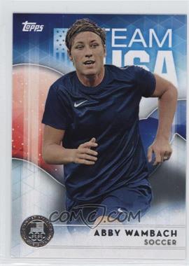 2016 Topps U.S. Olympic & Paralympic Team and Hopefuls - [Base] - Silver #40 - Abby Wambach