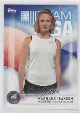 2016 Topps U.S. Olympic & Paralympic Team and Hopefuls - [Base] - Silver #53 - Margaux Isaksen