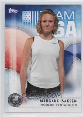 2016 Topps U.S. Olympic & Paralympic Team and Hopefuls - [Base] - Silver #53 - Margaux Isaksen