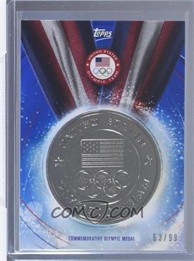 2016 Topps U.S. Olympic & Paralympic Team and Hopefuls - Olympic Medals Commemoratives - Blue #2 - Silver Medal /99