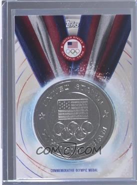 2016 Topps U.S. Olympic & Paralympic Team and Hopefuls - Olympic Medals Commemoratives #2 - Silver Medal