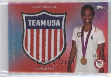 2016 Topps U.S. Olympic & Paralympic Team and Hopefuls - U.S. Olympic Team Crest Patches Commemorative Patches - Red #USTC-GD - Gabby Douglas /25