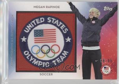 2016 Topps U.S. Olympic & Paralympic Team and Hopefuls - U.S. Olympic Team Patches Commemorative Patches #USAP-MR - Megan Rapinoe /99