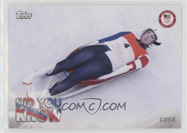 2018 Topps U.S. Olympic & Paralympic Team and Hopefuls - Did You Know? #DYK-EH - Erin Hamlin