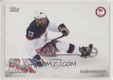 2018 Topps U.S. Olympic & Paralympic Team and Hopefuls - Did You Know? #DYK-RR - Rico Roman