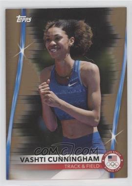 2021 Topps U.S. Olympic & Paralympic Team and Hopefuls - [Base] - Gold #10 - Vashti Cunningham /99