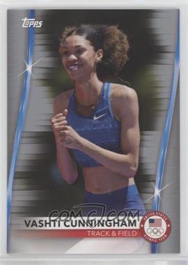 2021 Topps U.S. Olympic & Paralympic Team and Hopefuls - [Base] - Silver #10 - Vashti Cunningham