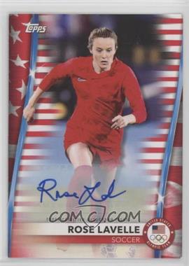 2021 Topps U.S. Olympic & Paralympic Team and Hopefuls - [Base] - US Flag Autographs #11 - Rose Lavelle /25