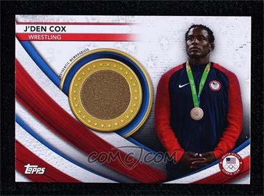 2021 Topps U.S. Olympic & Paralympic Team and Hopefuls - Team USA Memorabilia Pieces #USAM-JC - J'den Cox