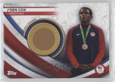 2021 Topps U.S. Olympic & Paralympic Team and Hopefuls - Team USA Memorabilia Pieces #USAM-JC - J'den Cox