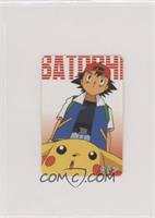 Ash Ketchum (Satoshi, with Pikachu)