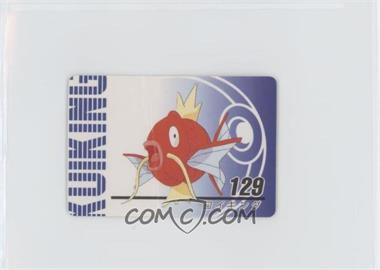 1997-98 Bandai Jumbo Carddass Pokemon Animation Version - [Base] #129 - Magikarp (Koiking)