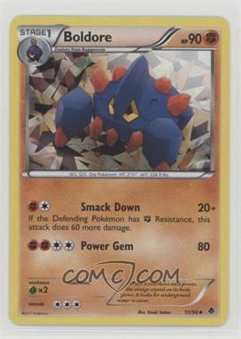 1997-Current Pokémon - Miscellaneous Promos & Energies #51 - Boldore (Cracked Ice)