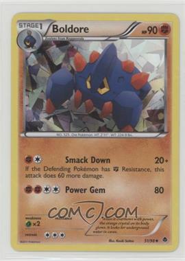 1997-Current Pokémon - Miscellaneous Promos & Energies #51 - Boldore (Cracked Ice)