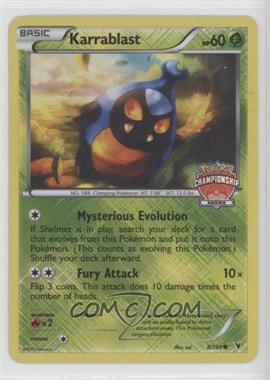 1997-Current Pokémon - Miscellaneous Promos & Energies #8 - Karrablast (Series Championship)