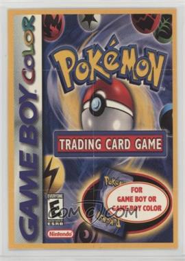 1997-Current Pokémon - Miscellaneous Promos & Energies #TCG - Pokemon TCG Gameboy Color Flip Card
