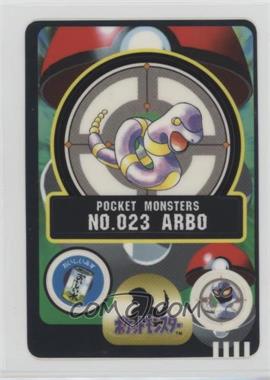 1997 Pokemon Pocket Monsters Sealdass Sticker - [Base] - Japanese #NO.023 - Ekans