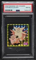 Clefairy and Clefable [PSA 8 NM‑MT]