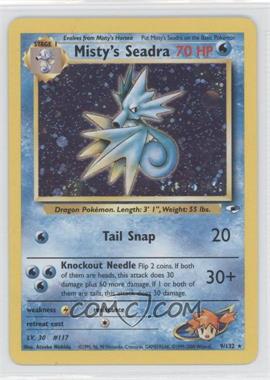 1999-2002 Pokemon Gold Stamp - Event Promos #9 - Misty's Seadra (Prerelease Stamp)