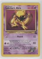 Sabrina's Abra [EX to NM]