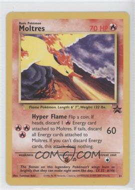 1999-2003 Pokemon Wizards of the Coast - Exclusive Black Star Promos #21 - Moltres