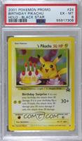 Holo - Birthday Pikachu [PSA 6 EX‑MT]