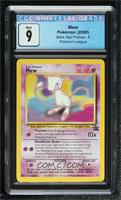 Mew (Pokemon League) [CGC 9 Mint]