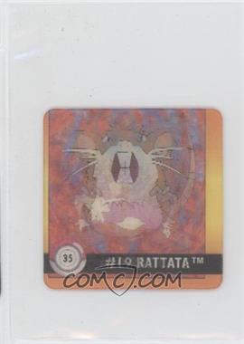 1999 Artbox Pokemon Action Flipz - Premier Edition - [Base] #35 - Rattata, Raticate