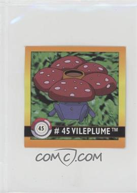 1999 Artbox Pokemon Stickers Series 1 - [Base] #45 - Vileplume