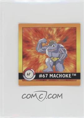 1999 Artbox Pokemon Stickers Series 1 - [Base] #67 - Machoke [EX to NM]