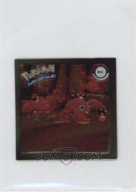 1999 Artbox Pokemon Stickers Series 1 - Gold - Rare Textured Foil #R12 - Paras