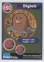 Diglett (Collectible Movie Scene #4) [EX to NM]