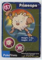 Primeape (Collectible Movie Scene #4) [Poor to Fair]