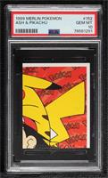 Ash Ketchum, Pikachu [PSA 10 GEM MT]