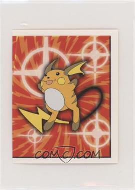 1999 Merlin Pokemon Album Stickers - [Base] #166 - Raichu
