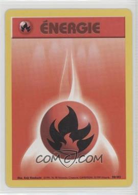 1999 Pokemon Base Set - [Base] - French Unlimited #98 - Fire Energy