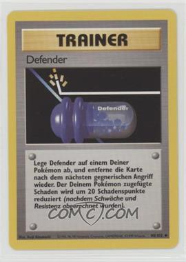 1999 Pokemon Base Set - [Base] - German Unlimited #80 - Defender