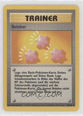 1999 Pokemon Base Set - [Base] - German Unlimited #89 - Revive