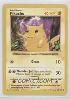 Pikachu (Yellow Cheeks) [Good to VG‑EX]