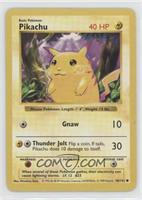 Pikachu (Yellow Cheeks) [Good to VG‑EX]