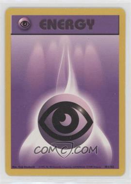 1999 Pokemon Base Set - [Base] - Unlimited #101 - Psychic Energy