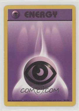 1999 Pokemon Base Set - [Base] - Unlimited #101 - Psychic Energy
