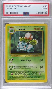 1999 Pokemon Base Set - [Base] - Unlimited #30 - Ivysaur [PSA 9 MINT]