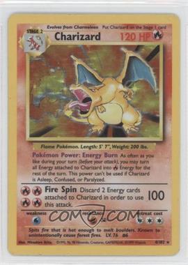 1999 Pokemon Base Set - [Base] - Unlimited #4 - Holo - Charizard