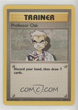 1999 Pokemon Base Set - [Base] - Unlimited #88 - Professor Oak