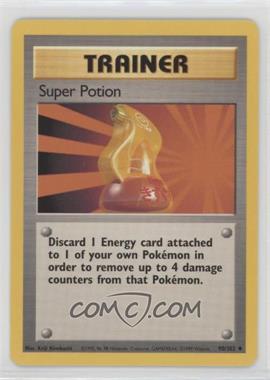 1999 Pokemon Base Set - [Base] - Unlimited #90 - Super Potion